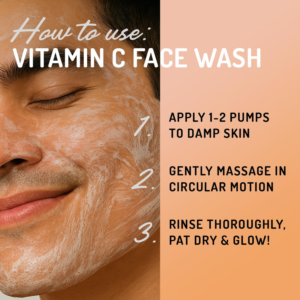 Eve Hansen Vitamin C Cleanser ginseng essence depicts revitalizing daily use