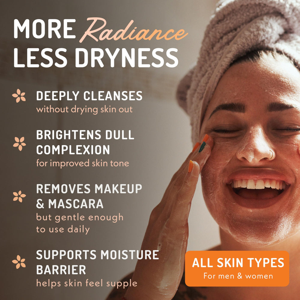 Eve Hansen Vitamin C Cleanser pump top ready for quick, easy application