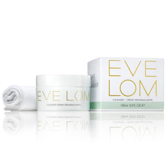 EVE LOM Original Balm Cleanser removing waterproof makeup while supporting lasting hydration.