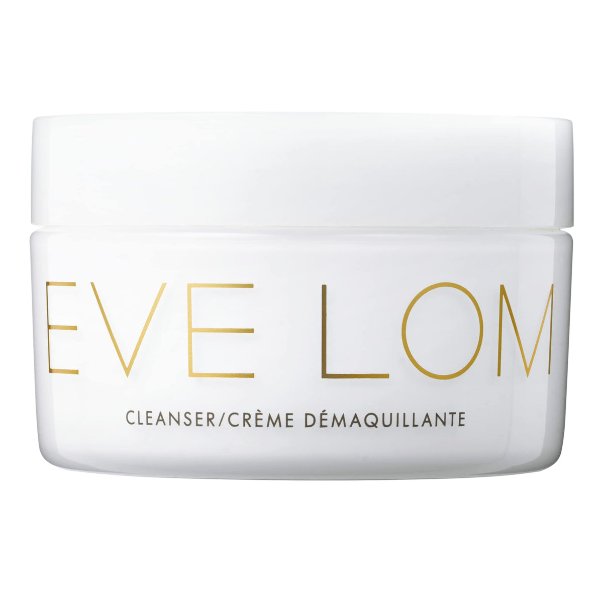EVE LOM Original Balm Cleanser jar close-up highlighting luxurious texture and skincare ritual.