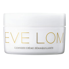 EVE LOM Original Balm Cleanser jar close-up highlighting luxurious texture and skincare ritual.