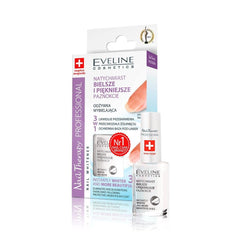 Eveline Cosmetics 3in1 Nail Whitener bottle front brightening discolored nails