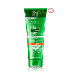 Eveline Cosmetics Slim Extreme serum texture close-up highlights fast-absorbing, toning look.