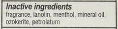 Ever Ready First Aid Mentholatum Natural Ice lip balm tube for portable care.