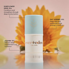 Evereden Baby Lip Balm twist-up—easy, mess-free application for busy parents.