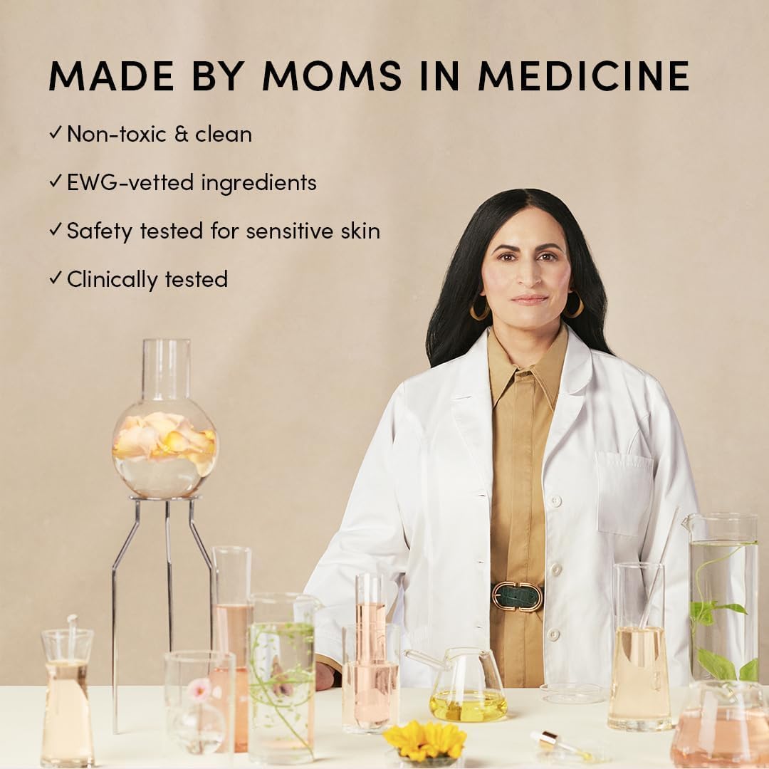 Evereden ingredient-label close-up communicates clean, vegan, sulfate-free formulas.