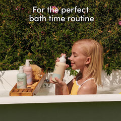 Evereden Kids Body Wash close-up highlights vitamin C for nourished-looking skin.