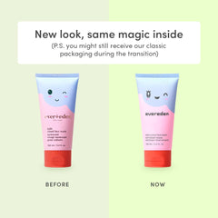 Evereden Kids Cloud Face Wash tropical sorbet bottle pump ensures easy, mess-free application.