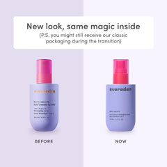 Evereden Kids Detangler Spray misting through hair during quick detangling.