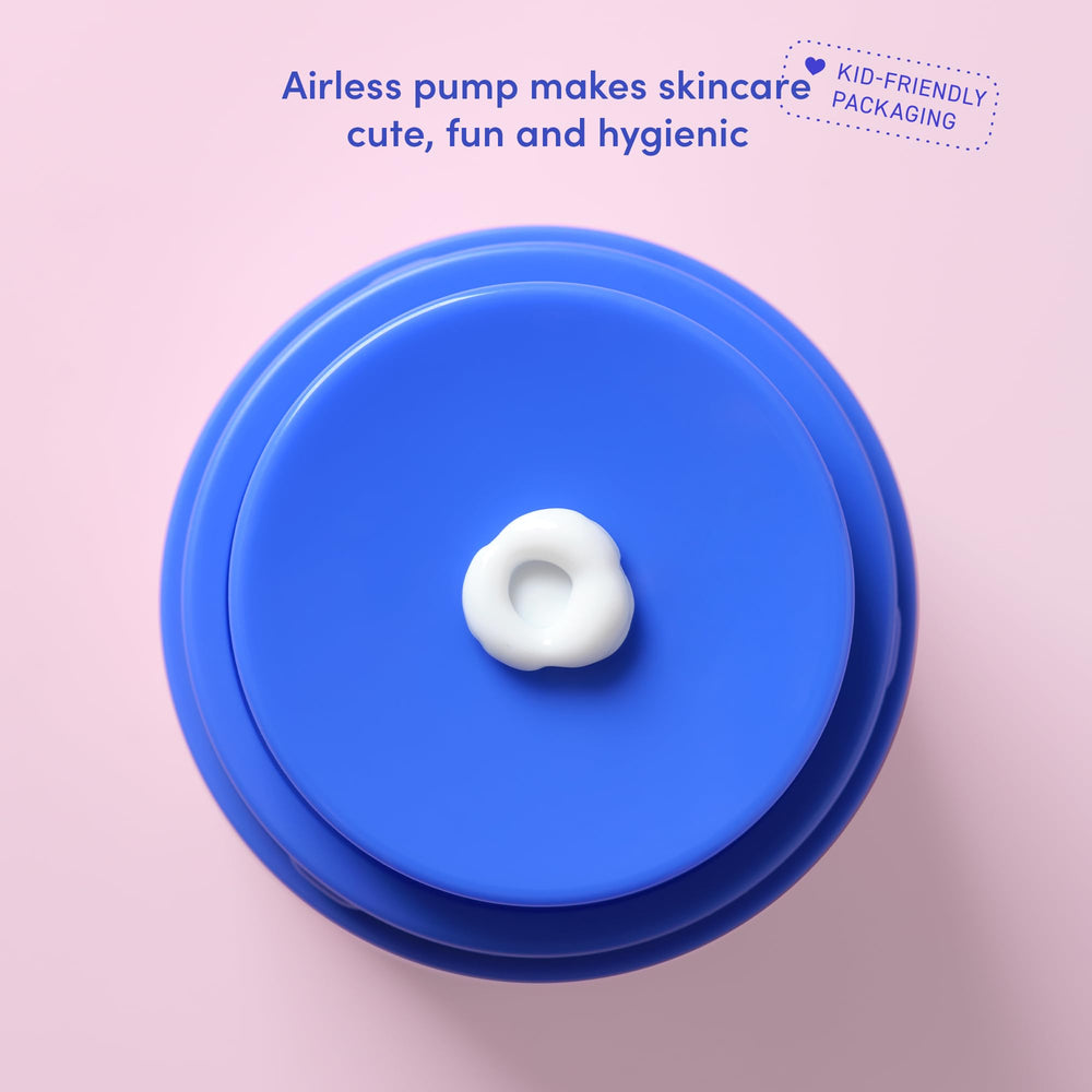Evereden Kids Face Cream Cool Peach airless tube promotes hygienic, mess-free use.