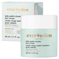 Evereden Kids Face Cream melon-juice-tube shows hydrating, kid-safe daily moisturizer.