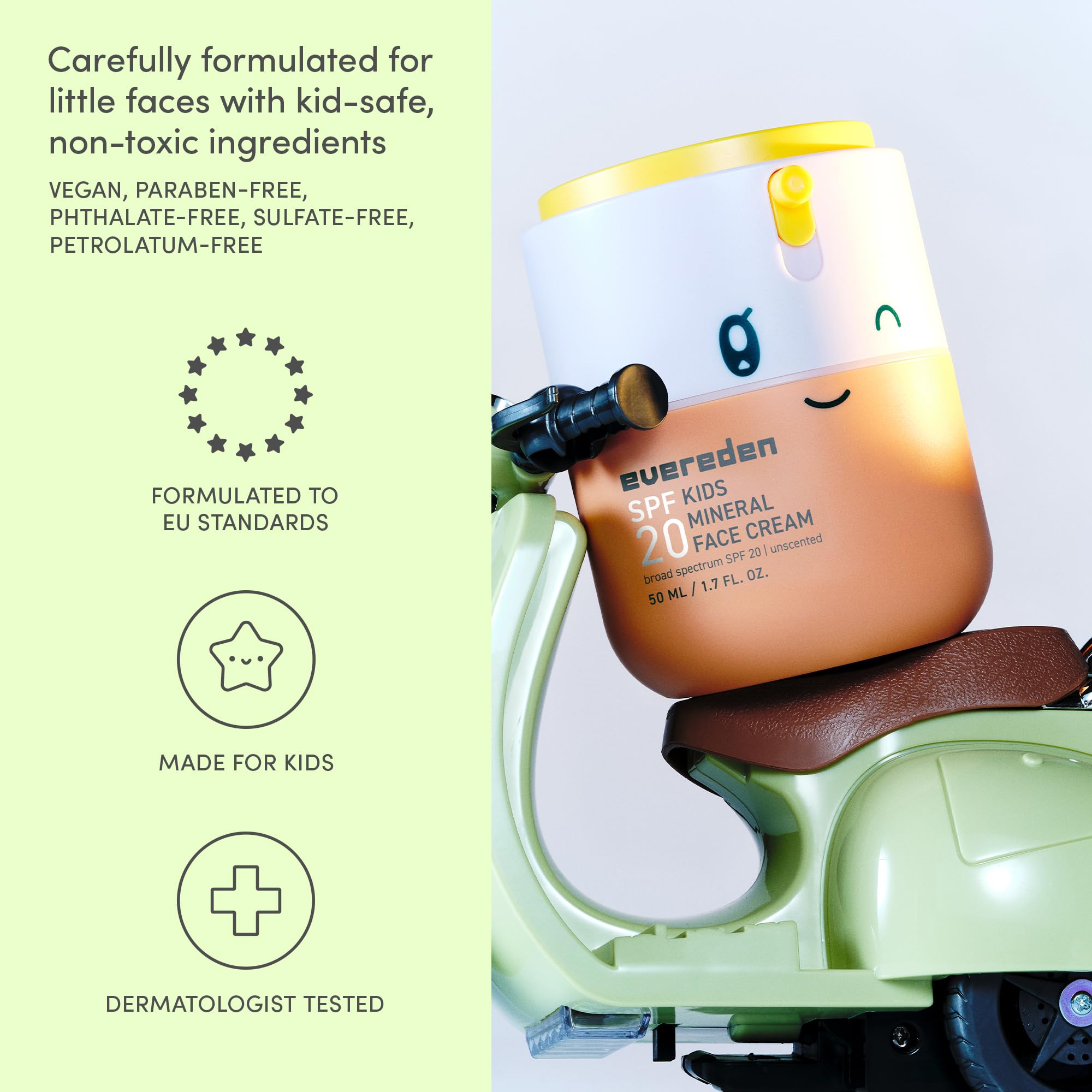 Evereden Provitamin B5 and sunflower oil blend for deep hydration.