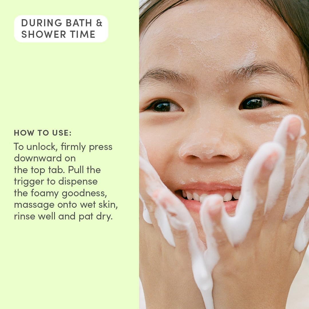 Evereden wash-time ritual image emphasizes sensory joy during cleansing.