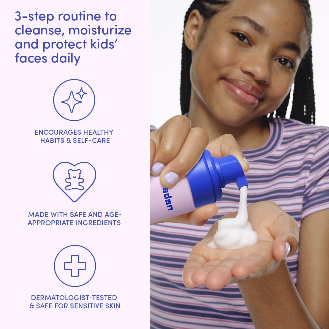 Evereden Kids SPF 30 Mineral Sunscreen tube emphasizes mineral protection with zinc oxide.