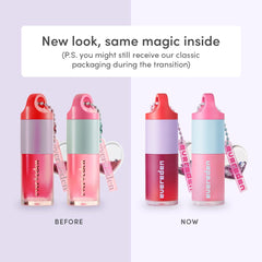 Evereden Sakura color swatch shows subtle tint to brighten smiles.