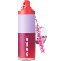 Evereden Kids Tinted Lip Gloss tube shows sheer red shade delivering hydration and shine.