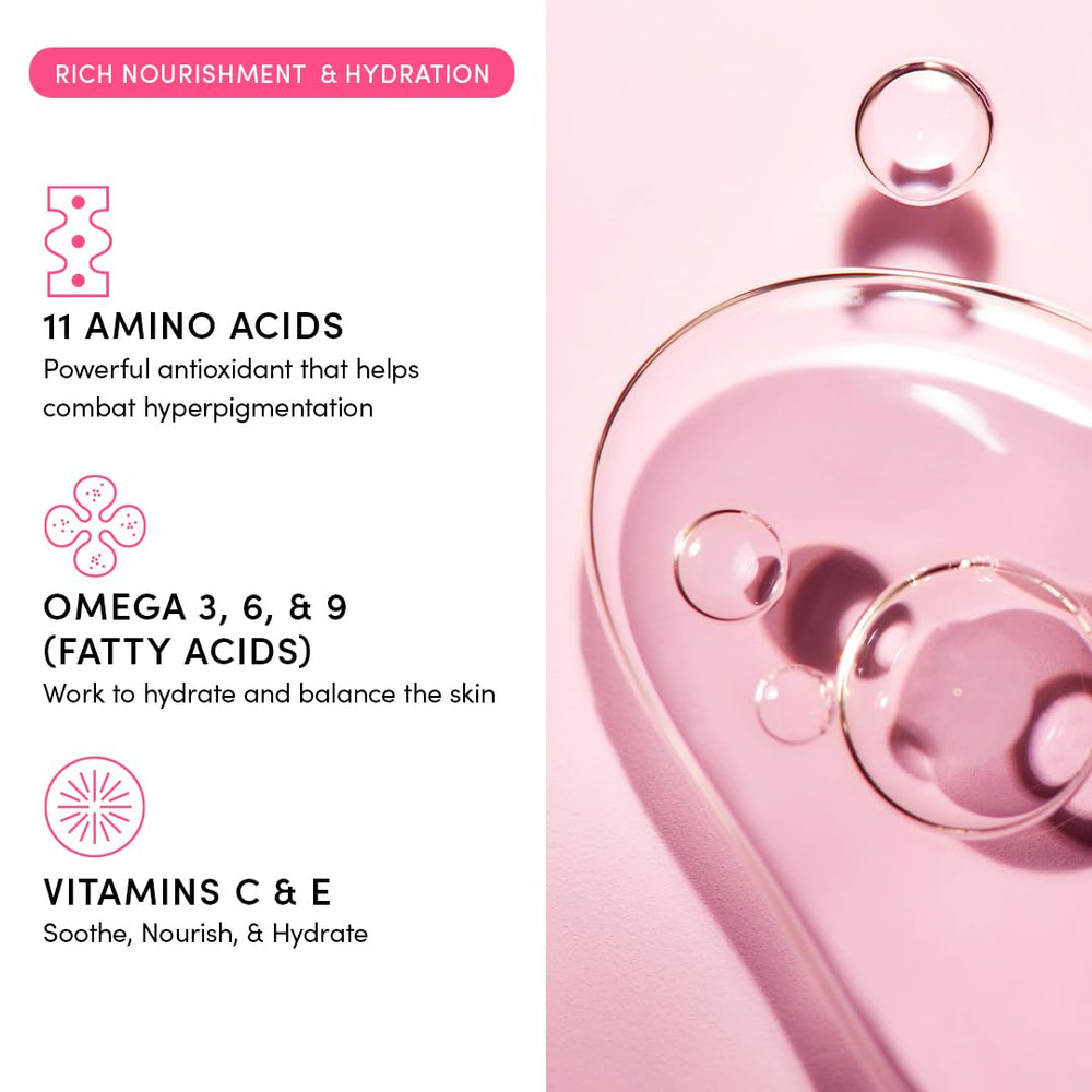 Evereden Sunflower Grapeseed Oil ingredient close-up signals plant-based hydration.