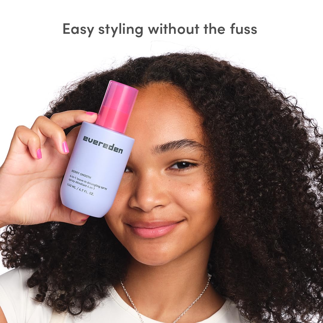 Evereden vegan clean formula for toxin-free kids' hair care.