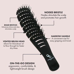 Everlong in-hand use demonstrating ergonomic grip and flexible brush head