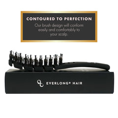 Everlong Flex Brush vented design allowing quick drying and styling on damp hair