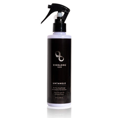 Everlong Untangle bottle-pump detangler offers easy detangling and nourishment for extensions
