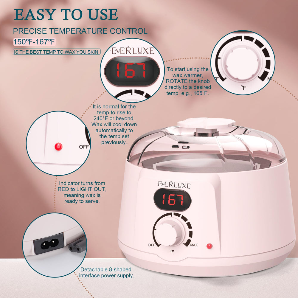 EVERLUXE full-body waxing solution suitable for women and men