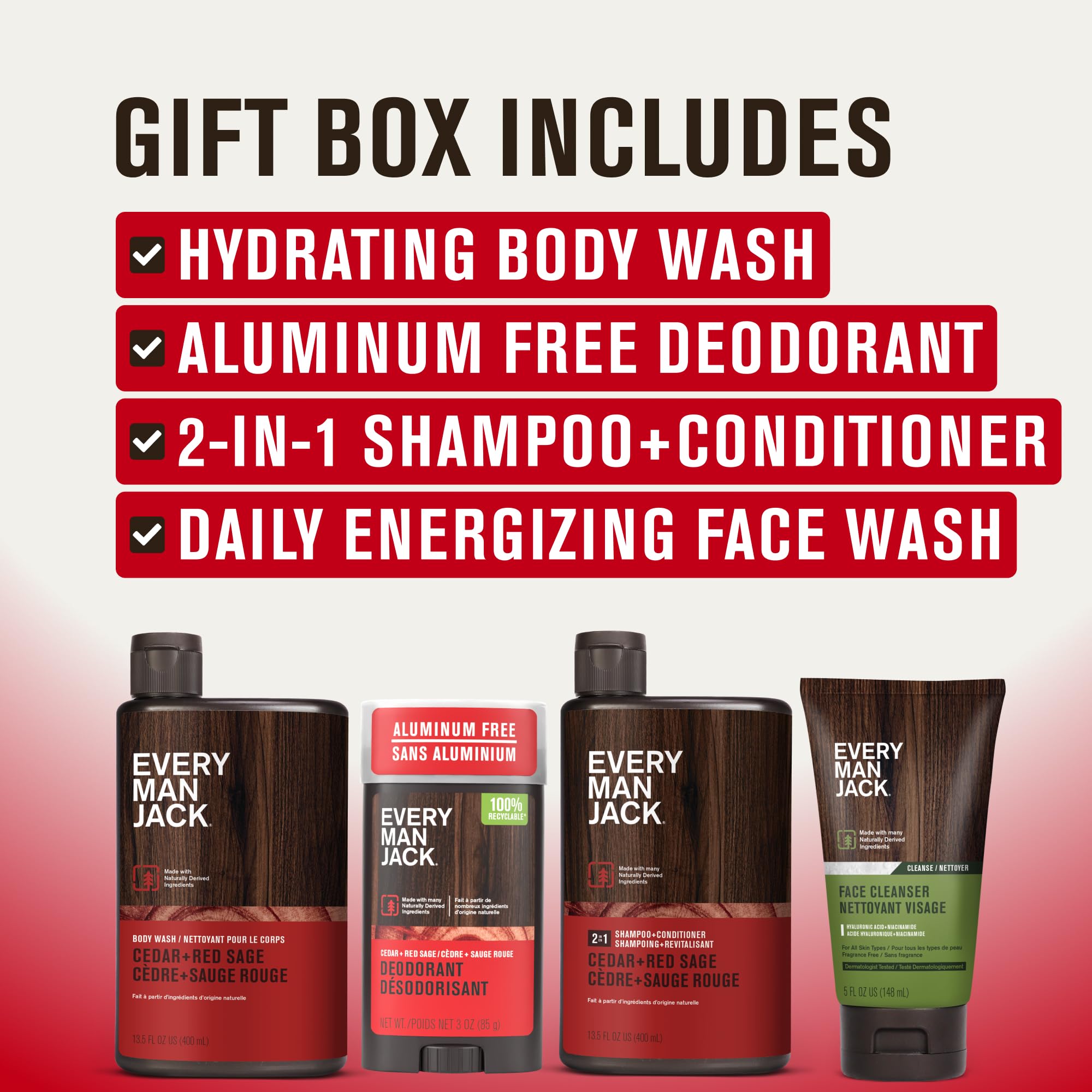 Every Man Jack aluminum free deodorant stick ready for all-day freshness