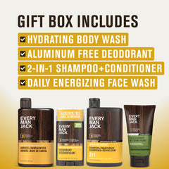Every Man Jack Aluminum-Free Deodorant stick delivers daily freshness