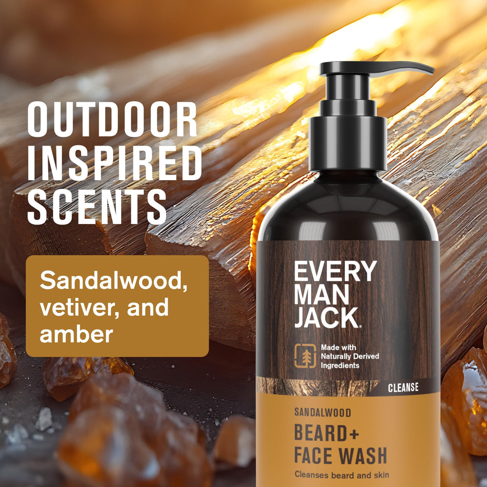 Every Man Jack beard-butter jar highlighting deep hydration and softness