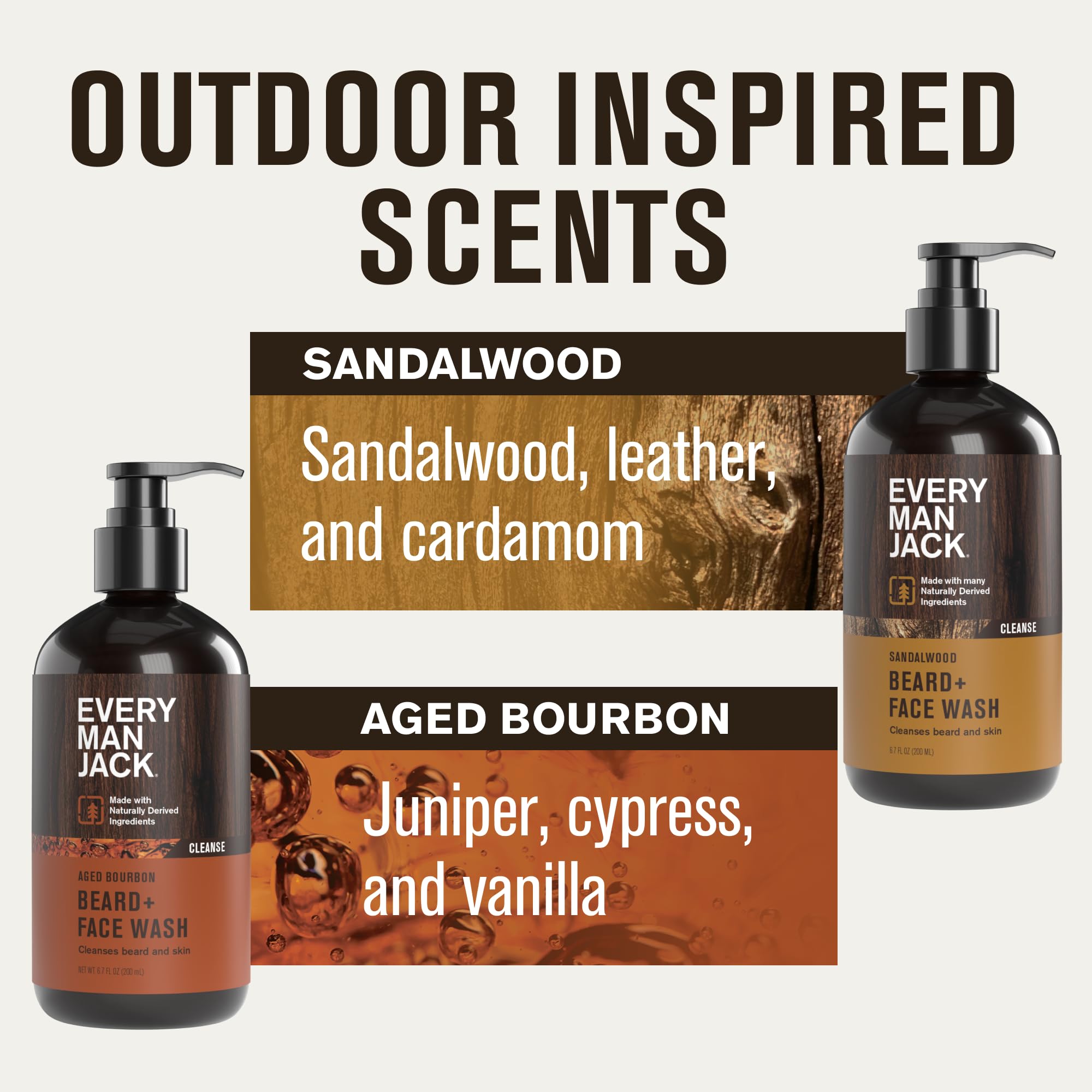Every Man Jack ingredients Aloe glycerin close-up hydrates beard and skin