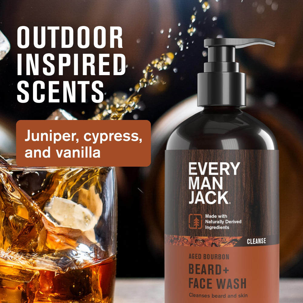 Every Man Jack Beard Lotion tube moisturizes skin and reduces itch.
