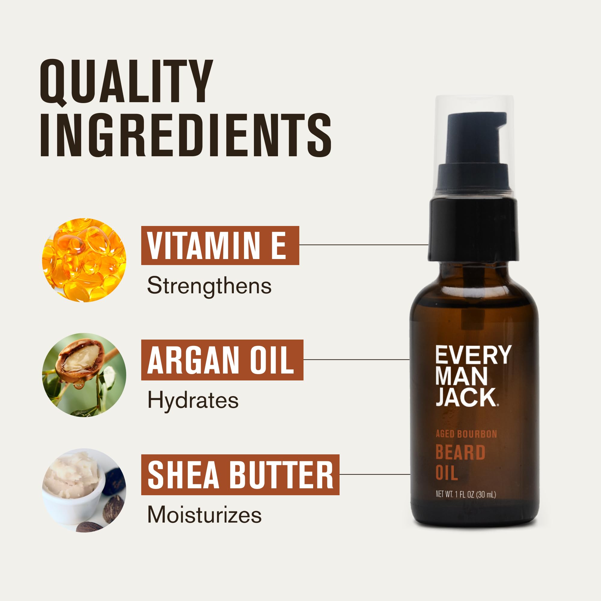 Every Man Jack beard oil made in the USA and B Corp certified for trusted quality.