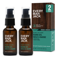 Every Man Jack beard oil subtle-sea-salt-bottle shows coastal fragrance and conditioning.