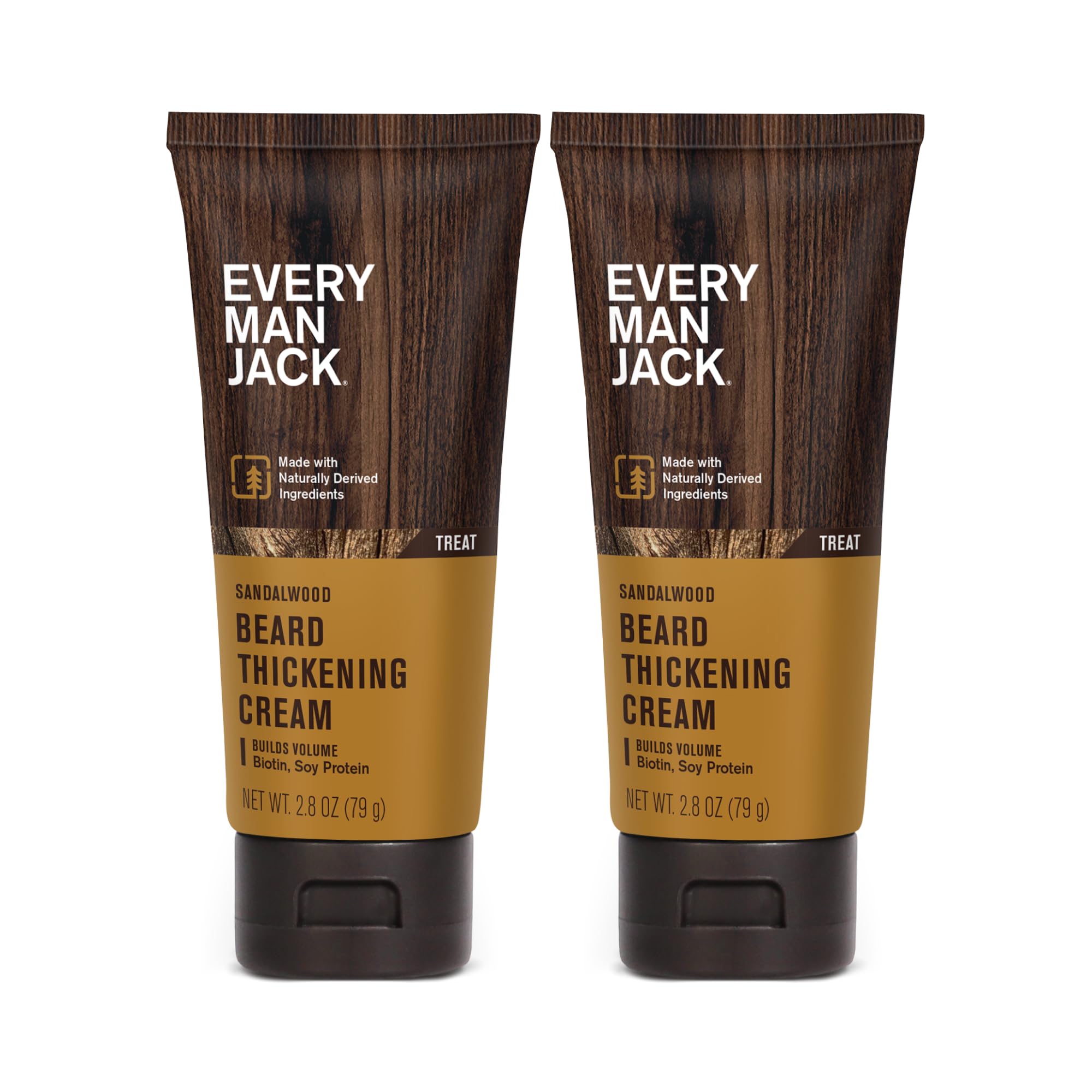 Dream Team beard care setup featuring Every Man Jack Thickening Cream.