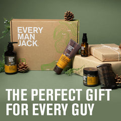 Every Man Jack beard-wash sandalwood bottle ready for daily cleansing
