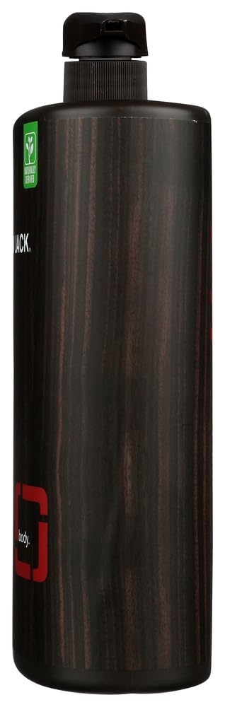 Every Man Jack cedarwood-packaged display image emphasizes value and long-lasting wash.