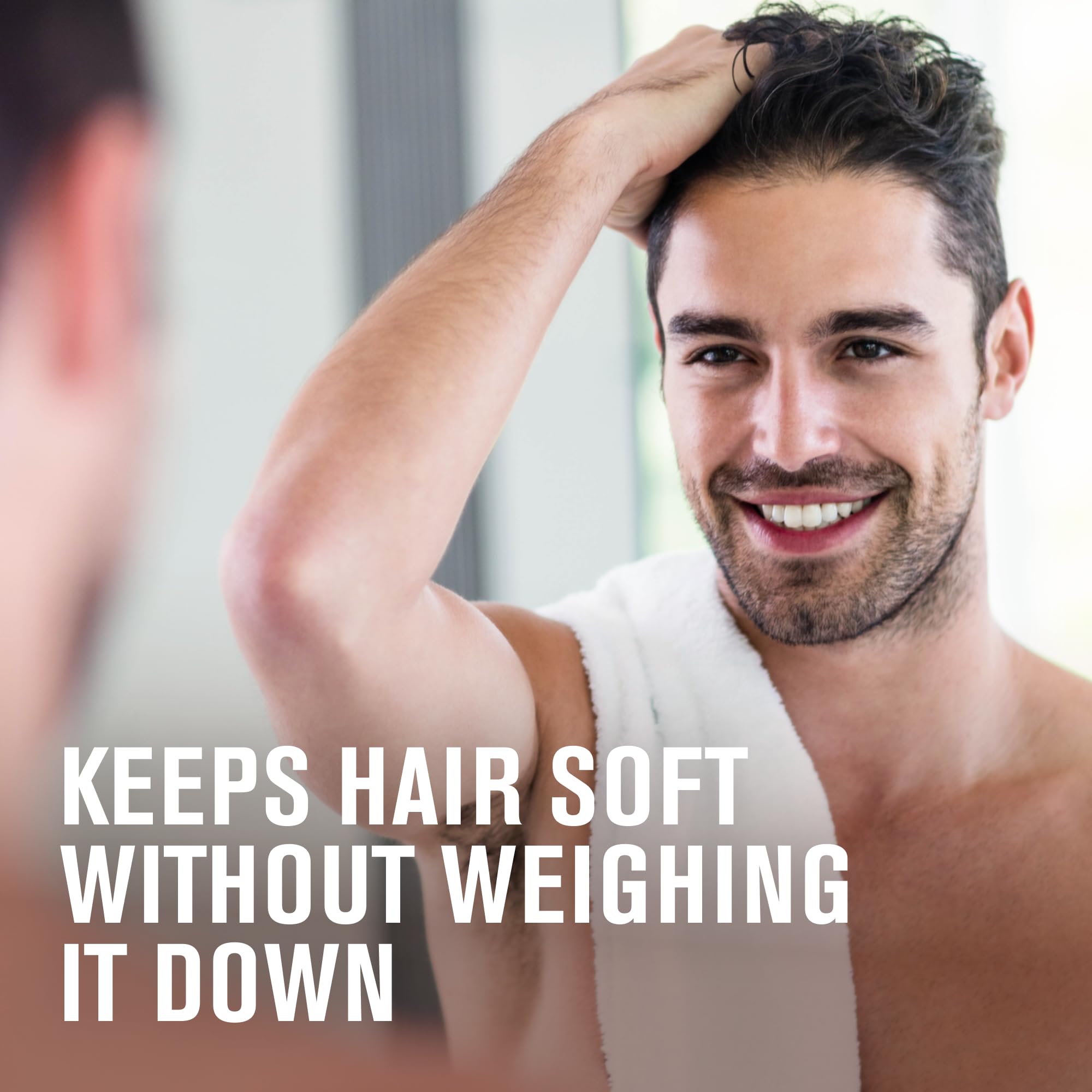 Every Man Jack coconut-derived surfactants label graphic for gentle cleansing