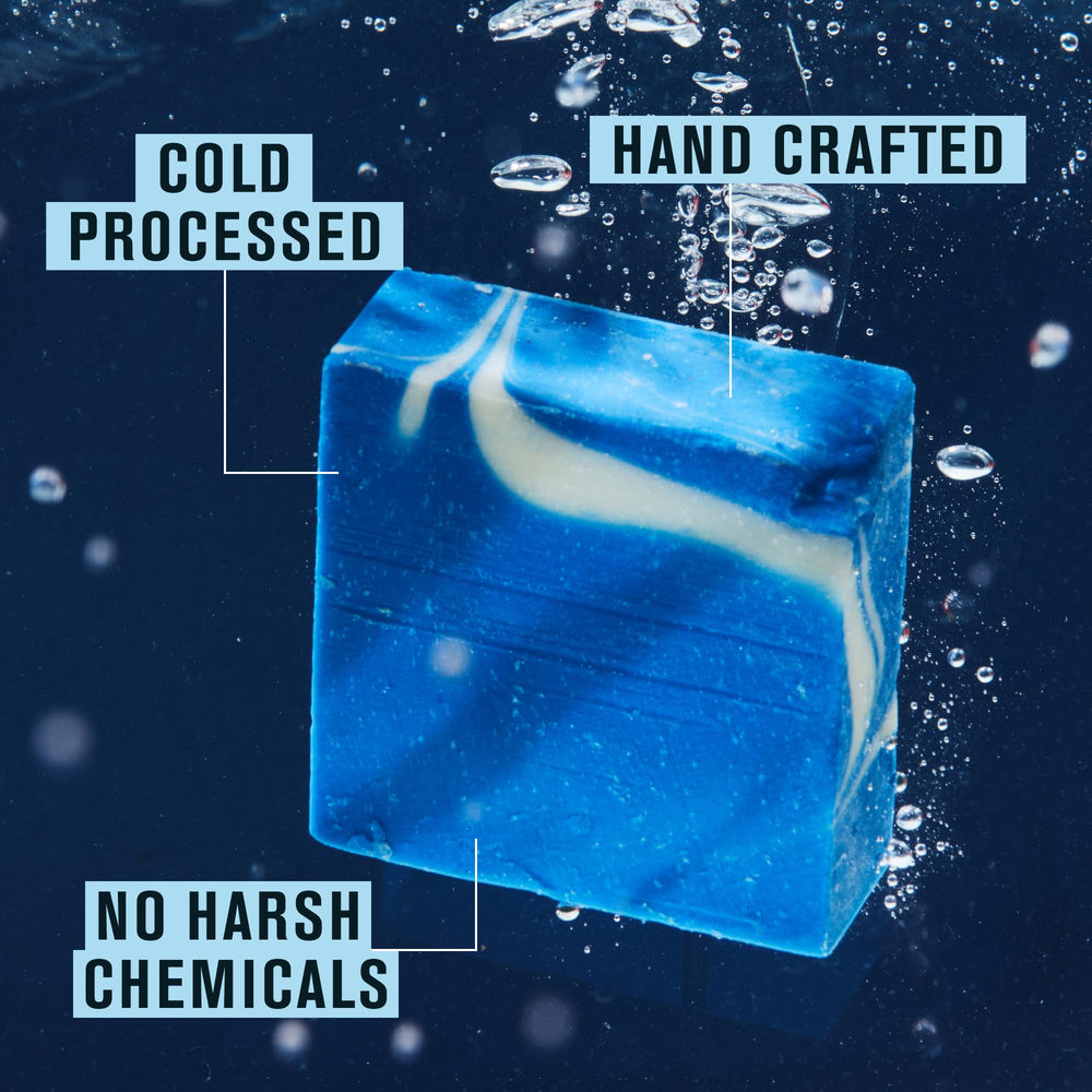 Every Man Jack Cold Plunge bar soap with mint and cypress for invigorating shower