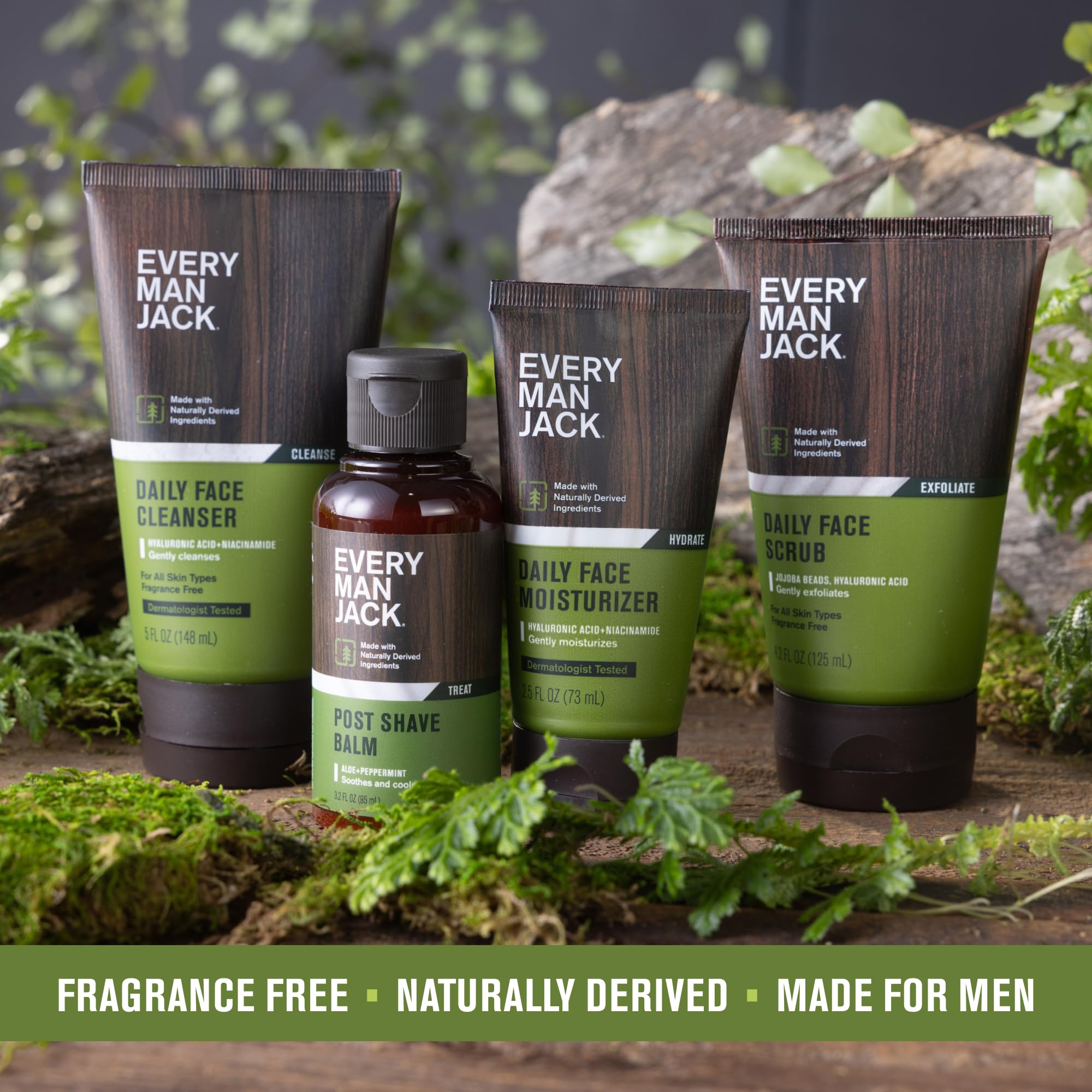 Every Man Jack Gentle Exfoliating Scrub texture closeup with jojoba beads