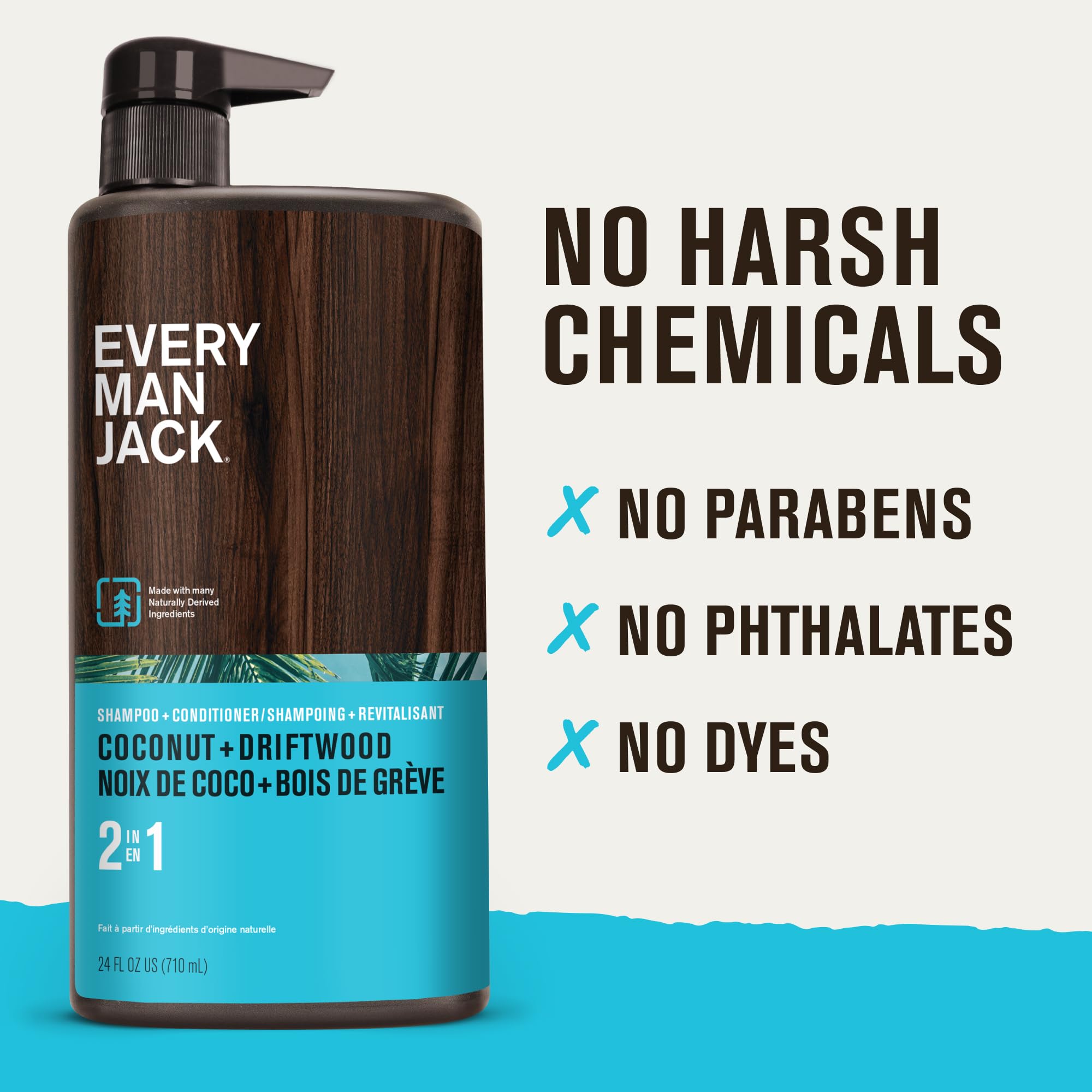 Every Man Jack glycerin moisture detail reinforces hydrating care.