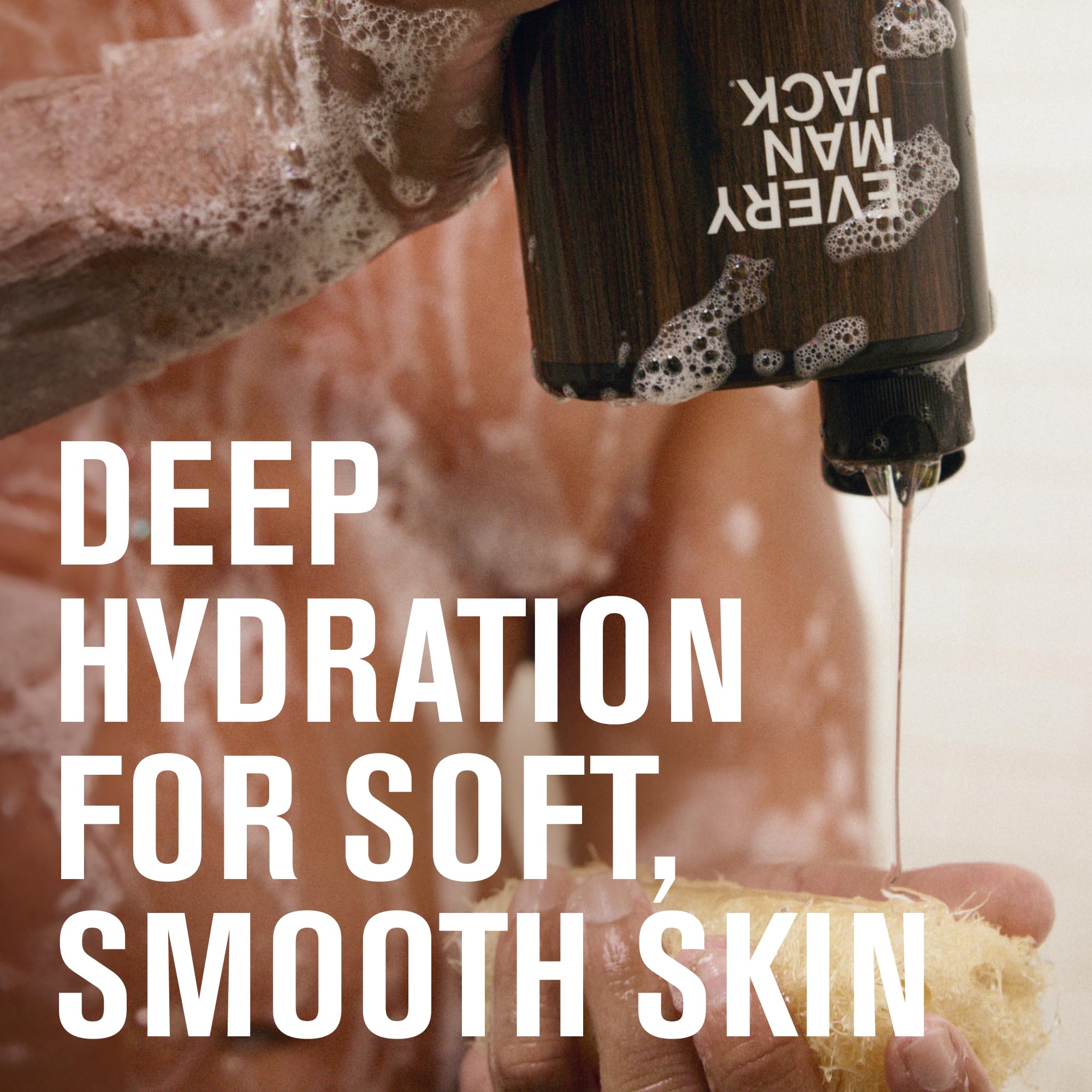 Every Man Jack Hydrating Body Wash with glycerin for winter skin softness.
