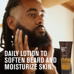 Every Man Jack light sandalwood scent bottle with daily routine appeal