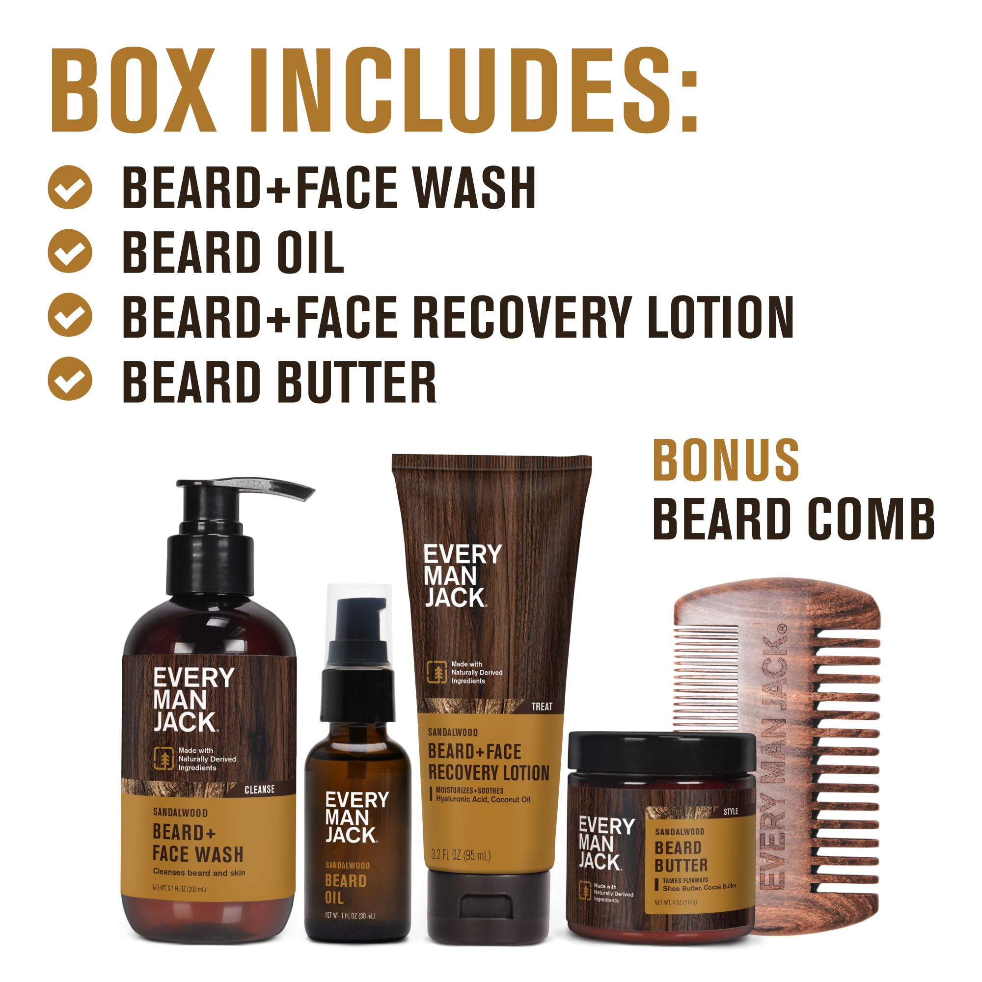 Every Man Jack recovery beard-face lotion application demonstrates hydrating care