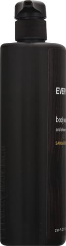 Every Man Jack body wash ambiance shot evokes spa-like sandalwood scent
