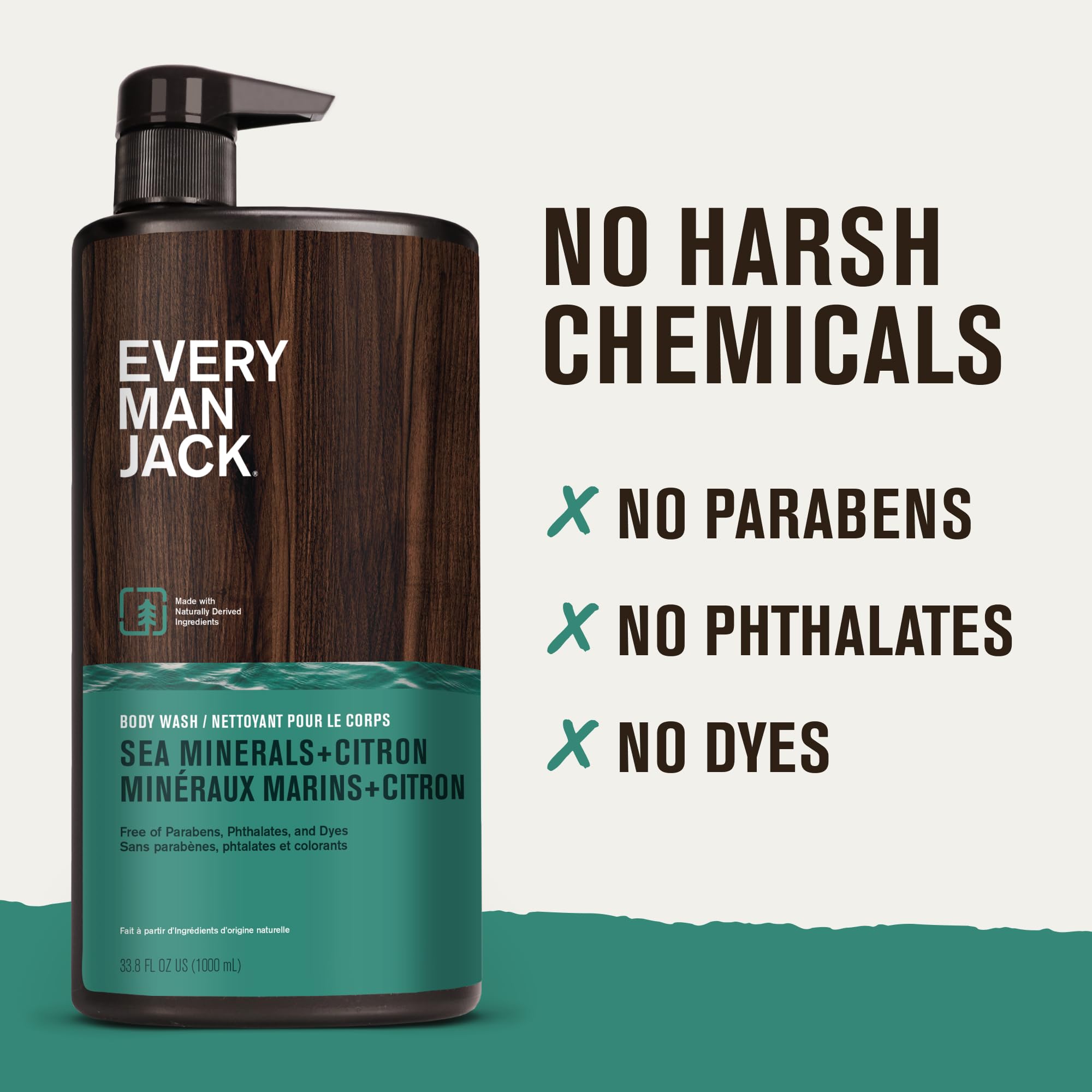 Every Man Jack sea minerals citron close-up emphasizes refreshing marine-inspired fragrance.