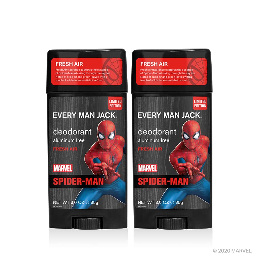 Every Man Jack Spider-Man deodorant cruelty-free certification logo.