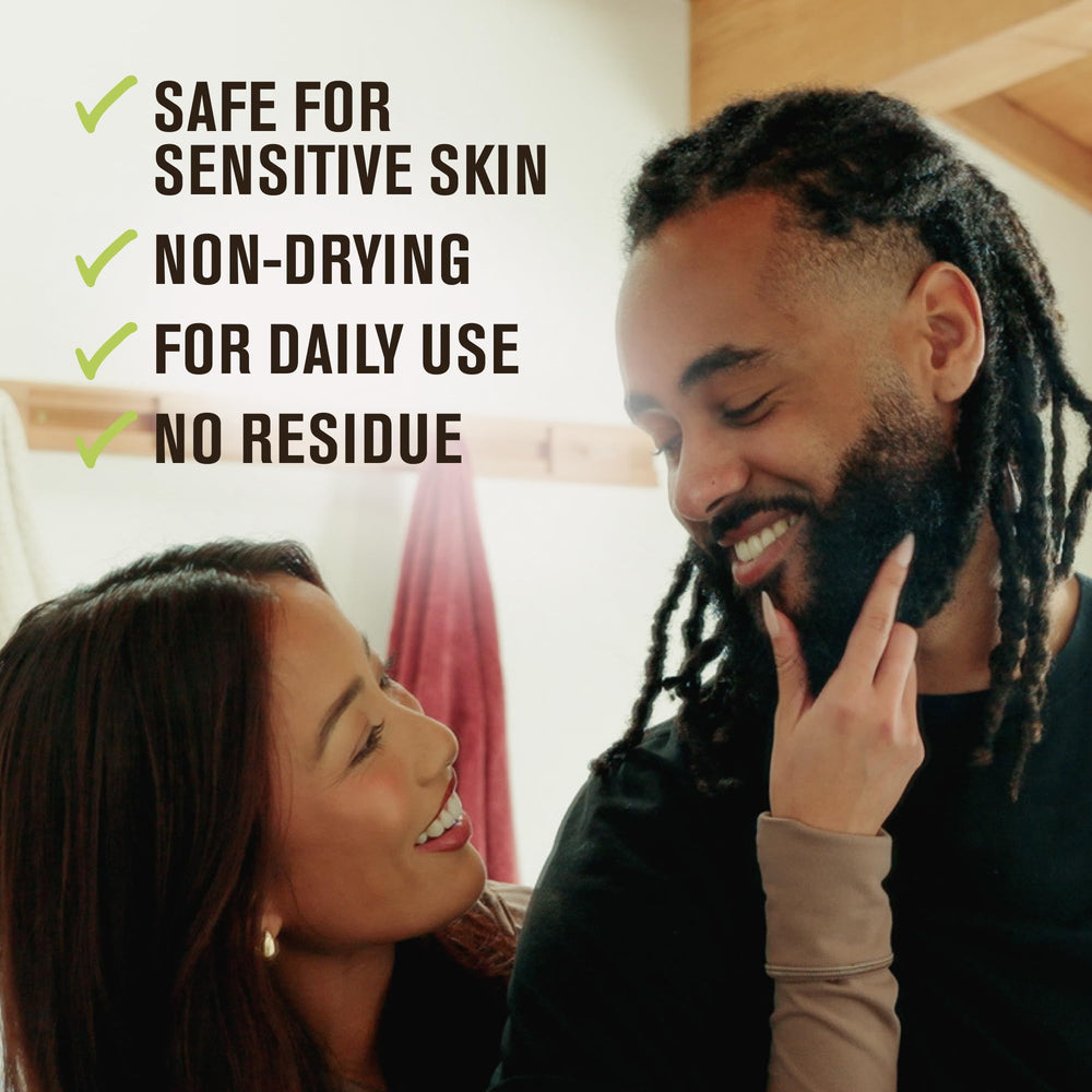 Every Man Jack Unscented Beard + Face Wash US-made quality you can trust