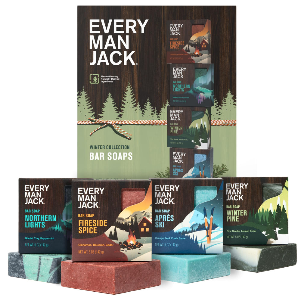 Every Man Jack Northern Lights bar for a refreshing morning routine