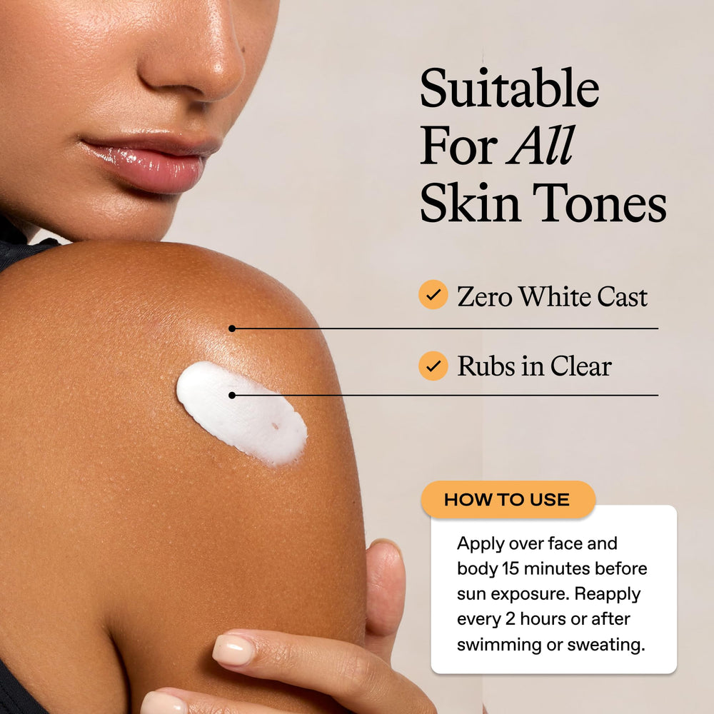 Everyday Humans Oh My Bod SPF50 lotion Australian-made label conveys safety and quality