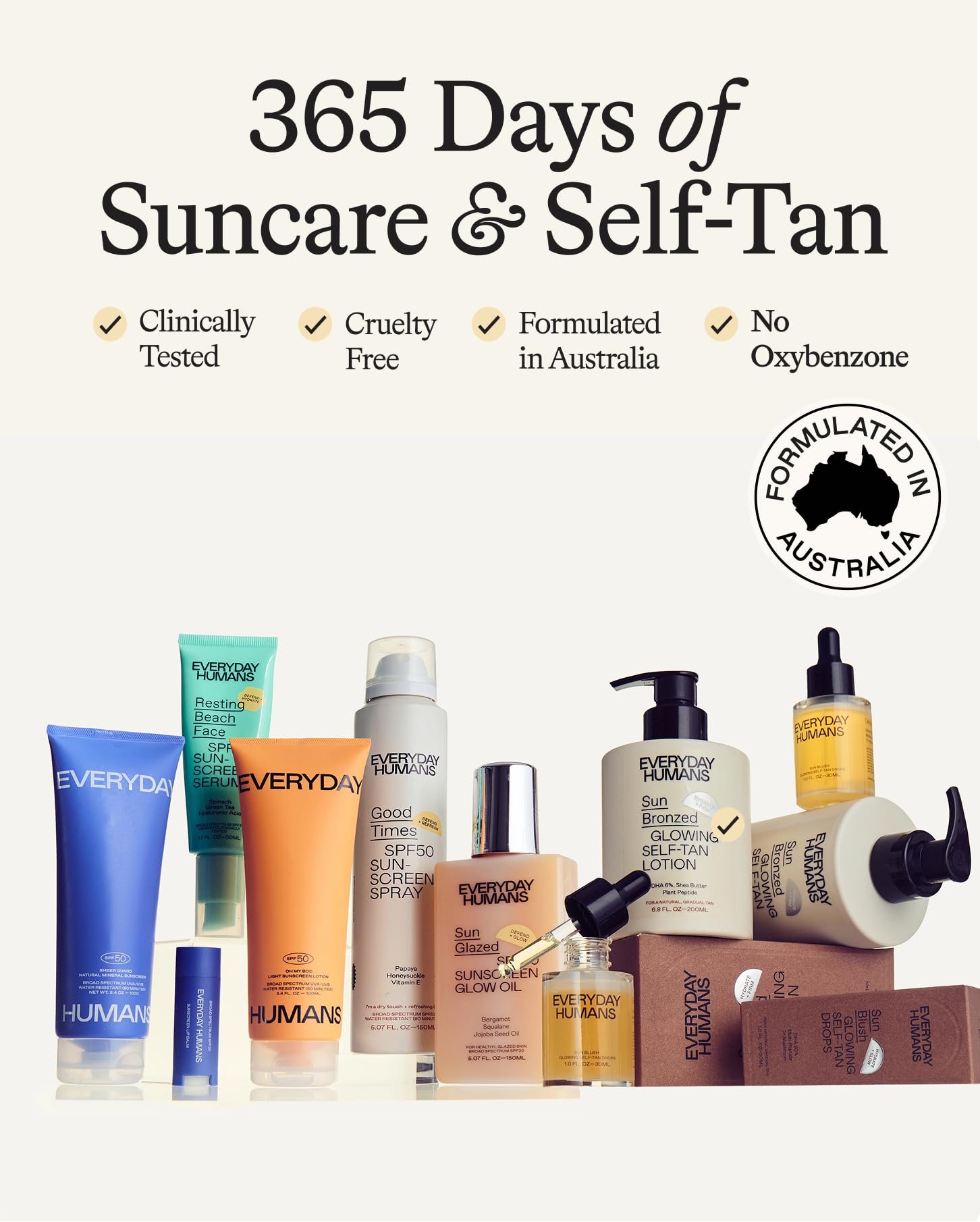 Everyday Humans Oh My Bod SPF50 lotion travel-size is TSA-friendly for trips